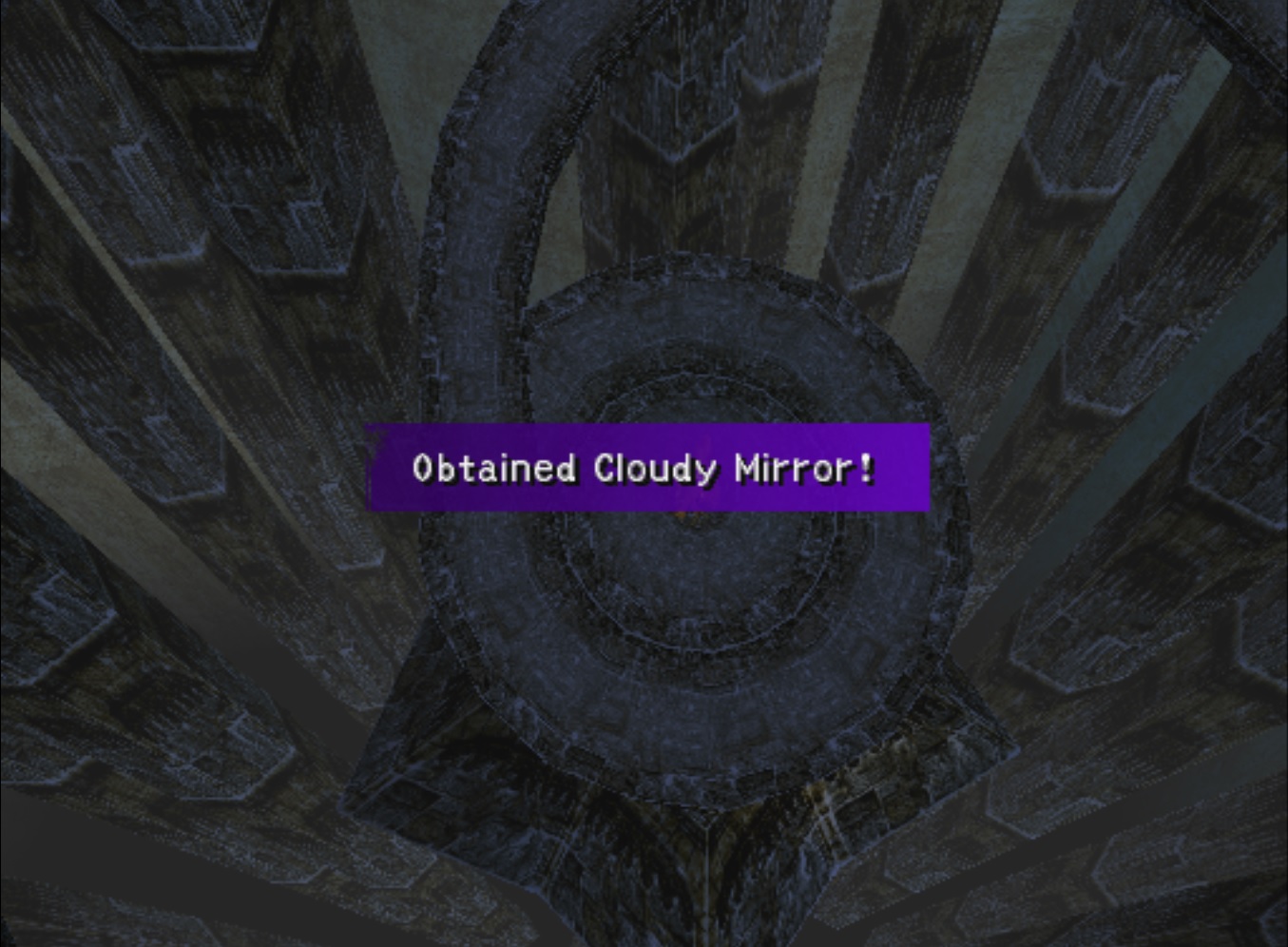Cloudy Mirror Obtained